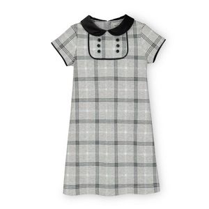 Hope & Henry girls’ Ponte A-line dress, 4T
